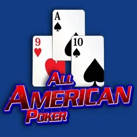 All American Poker slot icon by RTG (Reel Time Gaming), available at Retrozino Casino