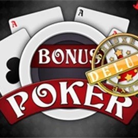 Bonus Poker Deluxe - 3 Hands slot logo by RTG (Reel Time Gaming) at Retrozino Casino