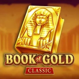 Book of Gold Classic slot logo by Playson at Retrozino CasinoBook of Gold Classic