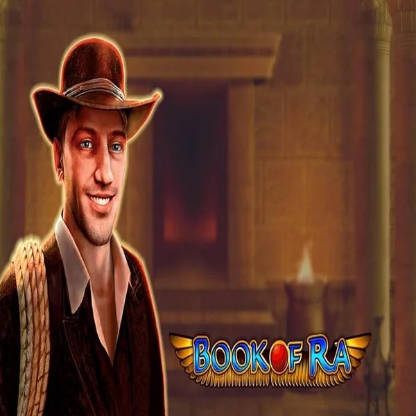 Book of Ra casino game by Greentube – featured logo at Retrozino Casino