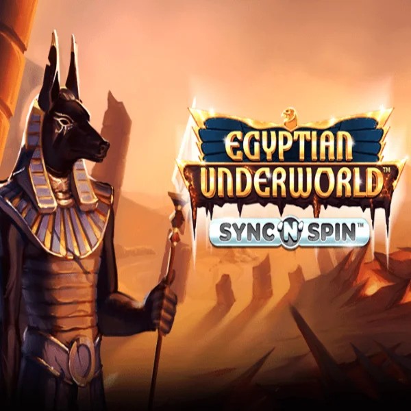Egyptian Underworld online game logo by Greentube on retroozino.nl