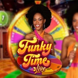 Funky Time slot icon by Evolution, available at Retrozino Casino
