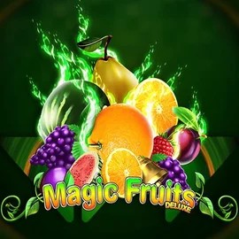 Magic Fruits Deluxe by Wazdan, showcased at retroozino.nl – game logo