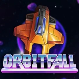 Orbitfall game by ELK Studios – logo hosted on Retrozino Casino