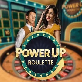 PowerUP Roulette game by Pragmatic Play – logo hosted on Retrozino Casino