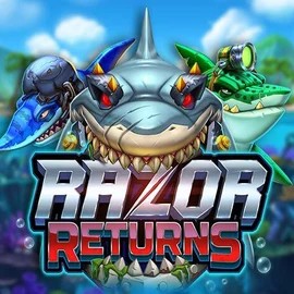Slots logo of Razor Returns from Push Gaming at Retrozino Casino