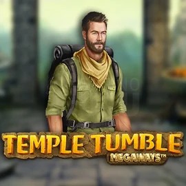Temple Tumble Megaways slot visual from Relax Gaming available on retroozino.nl