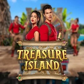 Official Live Casino logo: Treasure Island by Pragmatic Play at Retrozino Casino